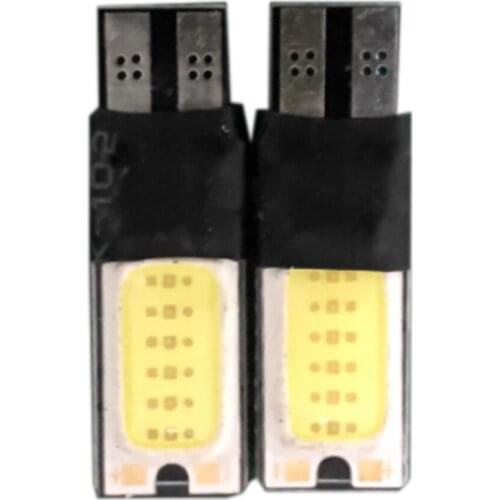 2 X T10 W5W 194 168 No Error COB Canbus Side Lamp Wedge White Light Bulb 6W LED