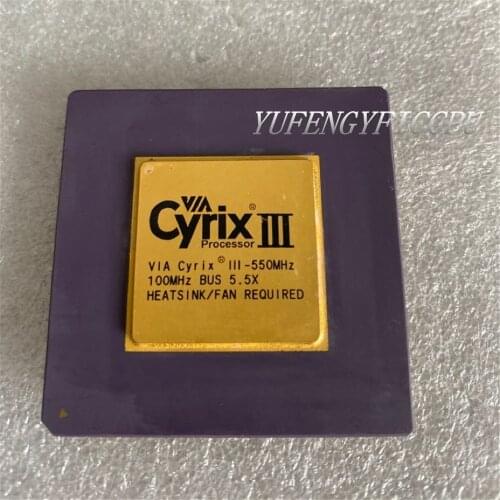 Cyrix III-550MHZ Antique cpu collection testimony of history antique computer accessories
