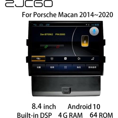 Car Multimedia Player Stereo GPS DVD Radio Navigation Android Screen for Porsche Macan 2014 2015 2016 2017 2018 2019 2020
