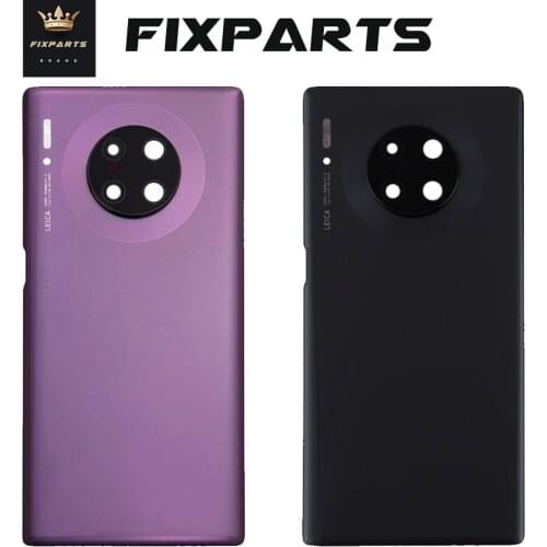 For Huawei Mate 30 Pro Battery Back Glass Cover Rear Door Housing Window With Camera Lens For Huawei Mate30 Pro Battery Cover