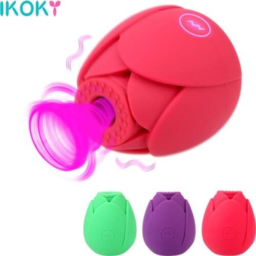 Sex Toys For Women Nipple Massage Adult Masturbator Clitoral Stimulate Lotus Flower Powerful Vaginal Sucking Vibrator