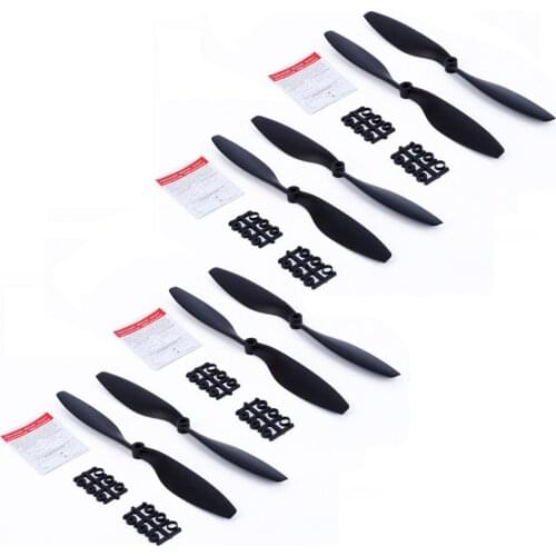 8pcs 1045 1045R Propeller Plastic Replacement Props for DJI F450 F550 Multi-Copter Quad-Copter Drone Spare Parts CW CCW Wing Fan