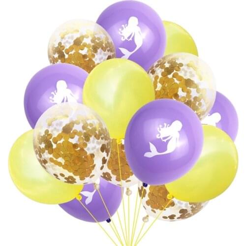 Little Mermaid Balloon Mermaid Party Decorations Balloon Mermaid Decorations Ballon Wedding Birthday Party Decor Kids Favors