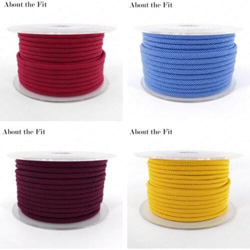 About the Fit 2.5mm 20Meters/Roll Handcrafts Woven Beading Rope Lacing String For Bracelet Necklace Making Jewellery Accessories