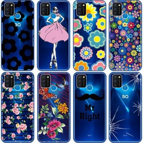 For BQ 6631G SURF Shockproof Silicone Phone Case For BQ 6631G Surf Case Covers Transparent Protection Back Cover