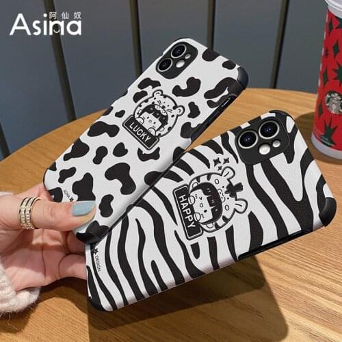 Imitation Lambskin Silicone case For iPhone 12 11 Pro Max X XS XR 7 8 Plus Luxury Shockproof Cases for iPhone 12mini Back Cover