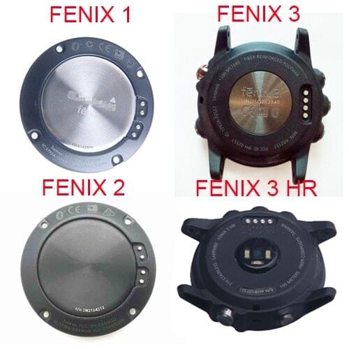 Original Back Case Cover for Garmin Fenix 1 2 3 HR Watch Repair Part Back Case Cover Original Replacement Parts