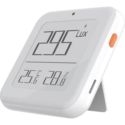 LCD display Tuya Smart Bluetooth/ZigBee battery powered, light sensor, temperature and humidity sensor