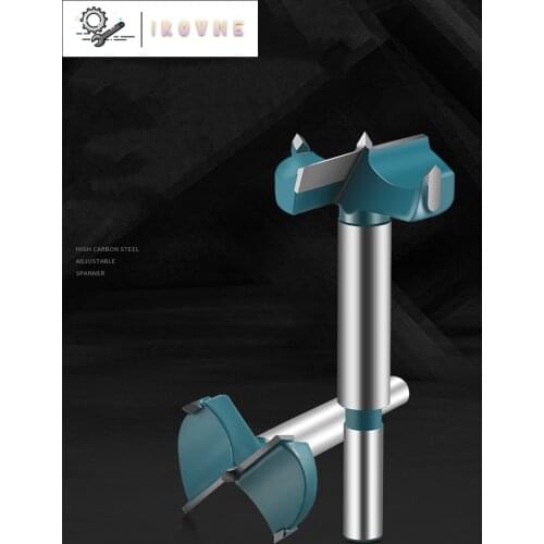 1PC14-55MM Tungsten Steel Hard Alloy Wood Drill Hinge punchingWood Hole Opener Drilling On Plastic / Wood / BoardPlasterboard