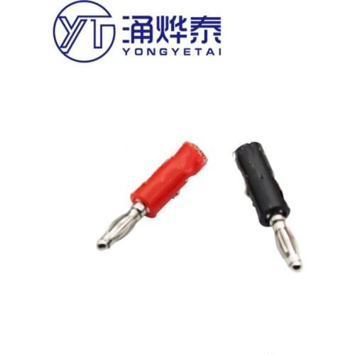 Hot sale Free shipping Banana plugs 4MM binding posts applicable to 910 and other binding posts (10pair=20pcs)
