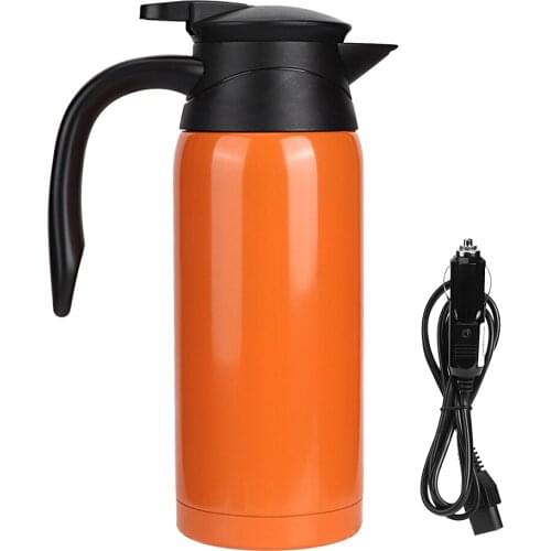 12V 24V intelligent identification 800ML car electric kettle
