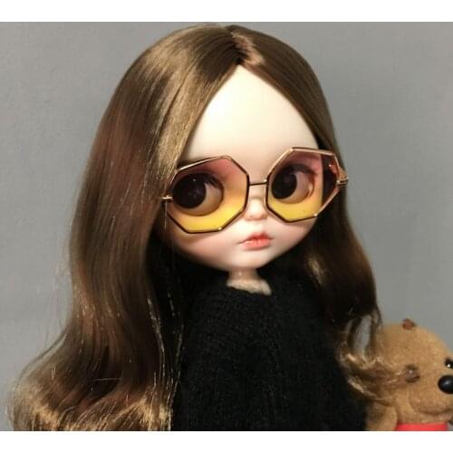 B242 Blyth Doll bjd clothes 30cm 1/6 dolls Azone Accessories Transparent glasses with box 1pcs
