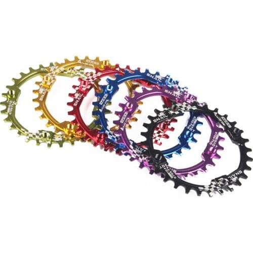 Deckas 104BCD Round Narrow Wide Chainring 30T Single Aluminum Alloy Chainwheel For Bicycle Road Mountain Bike MTB