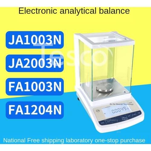 Electronic Analytical Balance Laboratory 0.0001g 10000g Precision 0.1mg 1/1000 Balance Scale