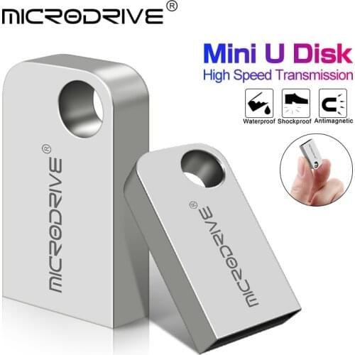 Metal Usb flash drive 4GB 8GB 16GB 32GB 64GB 128GB Super Mini Pen drive флешка Tiny WaterProof Pendrive Memory Stick Storage
