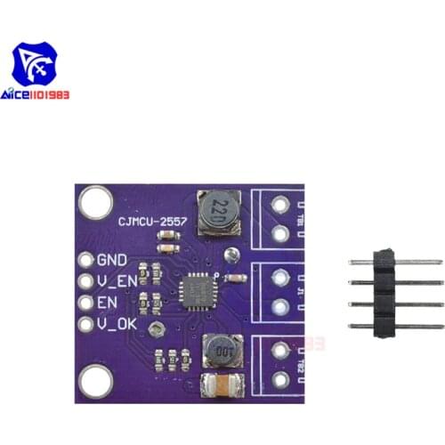 Diymore BQ25570 Lower Power Consumption Solar Energy Collection Module Step Up Boost Converter Power Supply Board for Arduino