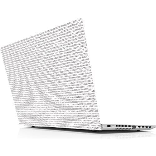 Sticker Master Code Binary universal sticker laptop vinly sticker skin cover for 10 12 13 14 15.4 15.6 16 17 19" inc notebook decal macbook, asus, acer, hp, lenovo, huawei,dell,msi,apple,toshiba,compaq,microsoft