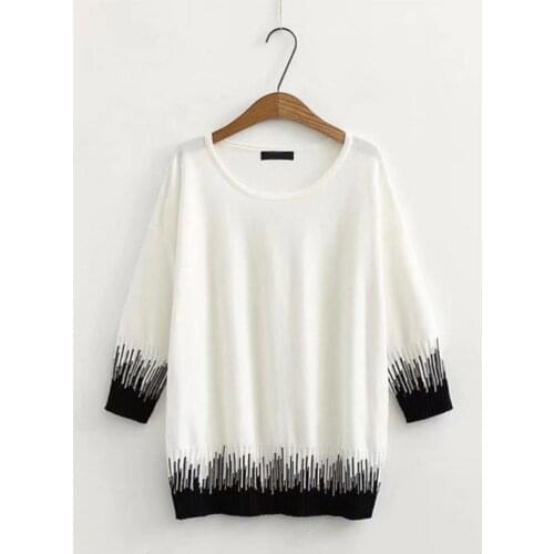 Autumn Winter Casual Sweaters 5XL Oversize Women Clothing Fashion Loose Knitting Pullovers C2-2008