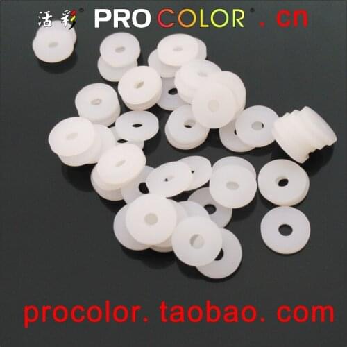 Mold clear silicone product Products pipe sleeves Rubber Part rubber gaskets OD 15MM*Hollow plug inner hole 10mm*thick 1.5mm