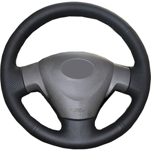 Hand Sewing Car Steering Wheel Cover Wrap Leather Suede For Toyota Corolla 2009-2011 2012 2013 Matrix 2009-2010 Auris 2007-2009
