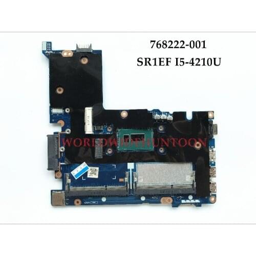 High quality LA-B171P for HP Probook 430 G2 laptop motherboard 768222-001 SR1EF I5-4210U DDR3L M.2 2242 SSD Supported Tested