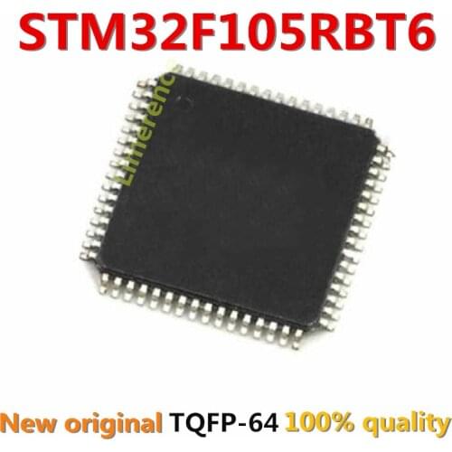 1pcs/lot STM32F105RBT6 STM32F105RB STM32F105 LQFP64 Support the BOM one-stop supporting services