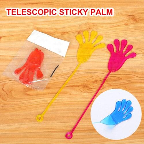 10 Pcs Party Favors Elasticity Telescopic Sticky Carnival Prize Festive Party Supplies Kids Home Sticky Hands Children Toys