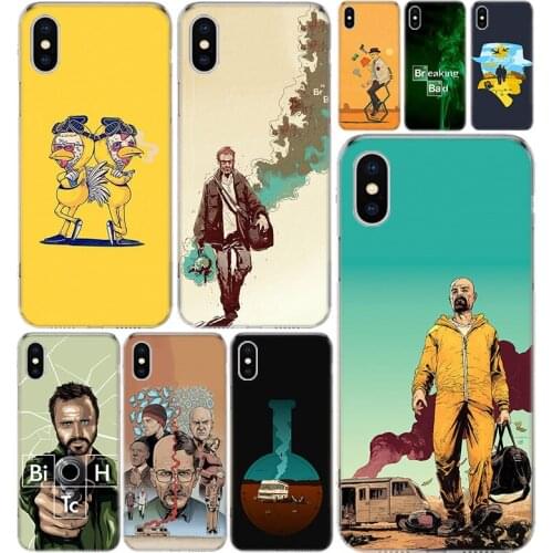 Breaking Bad Chemistry Walter Phone Case Cover For Iphone 12 Mini Pro 11 7 8 6 6S Plus + X XS MAX XR 5 5S SE Fashion Art TPU Coq