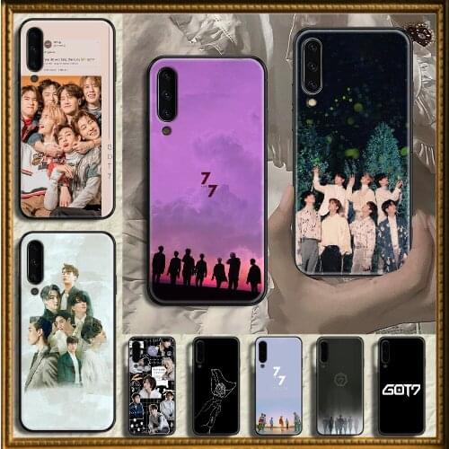 Kpop Got7 Phone case For Samsung Galaxy A 3 5 7 8 10 20 21 30 40 50 51 70 71 E S 2016 2018 4G black 3D shell luxury cell cover