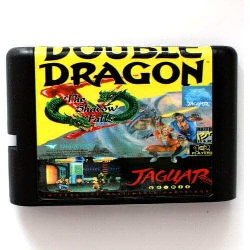 Double Dragon V 16 bit SEGA MD Game Card For Sega Mega Drive For Genesis