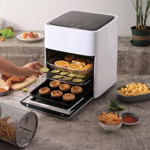 Air Fryer Electric Oven Dried Fruit Baking and Rotating Machine Automatic Electric Fryer 12L large Capacity Commercial Air Fryer