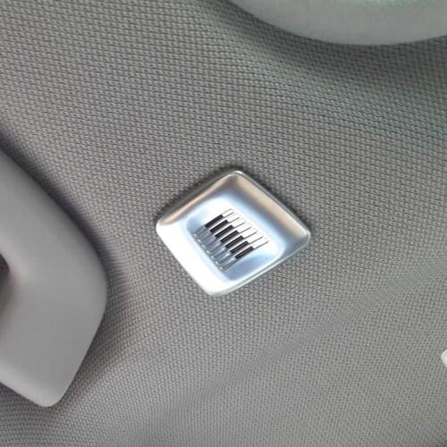 2pcs Car Roof Microphone Cover Trim ABS For BMW X1 E84 F48 X3 f25 X5 f15 X6 F15 G05 G07 GT G30 G11 G12 f20 f30 f10 X2 F47 2019