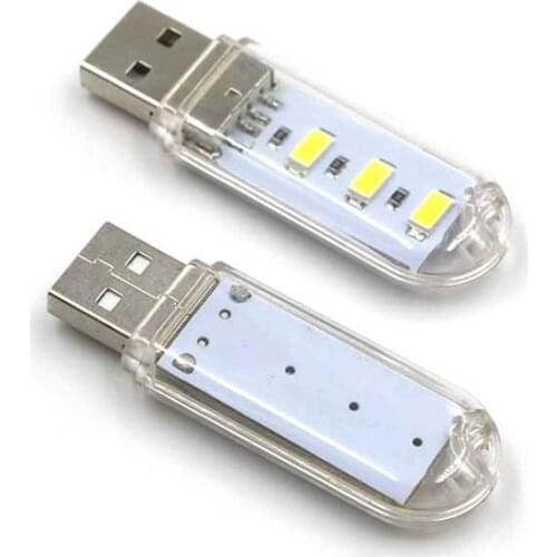 Touch Switch USB Mini Book Lamp LED Portable Reading Light Night Light Camping Bulb For Power Bank Highlight Mini Accessories