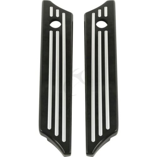 Motorcycle Saddlebag Latch Covers For Harley Touring Road King Street Glide 2014-17 2015 2016 2017