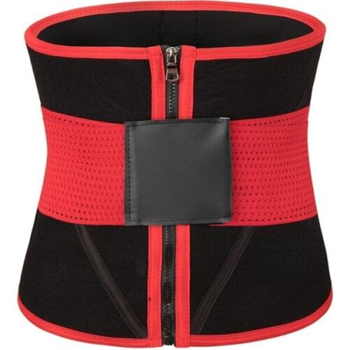 Waist Trainer Neoprene Workout Corset Sauna Waist Cincher Tummy Control Sweat Belt Slimming Sports Girdle