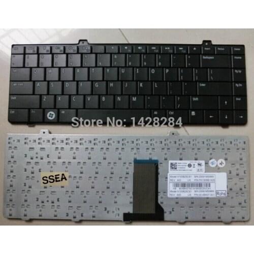 SSEA Free Shipping New US Black Keyboard For Dell inspiron 1440 1445 1320 1450 PP42L Laptop