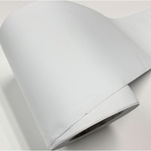 15CM*1/2/3/4/5/6/10M White Velvet Fabric Velvet Film Suede Film Car Sticker With Bubble Car Interior Sticker Car Body Decoration