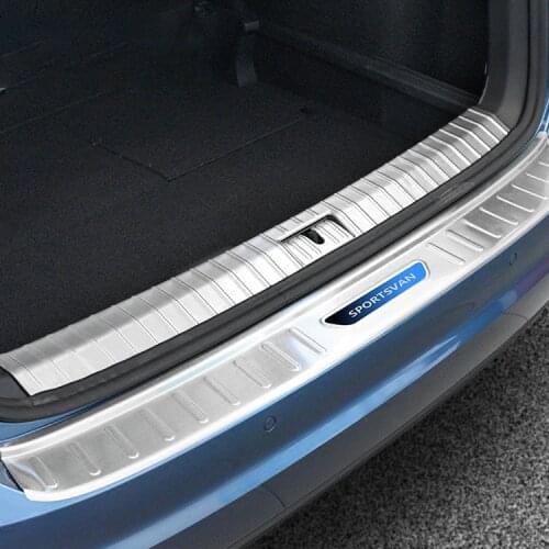 It is suitable for the modification of Volkswagen Golf jialv rear guard decorative strip, automobile supplies, trunk threshold