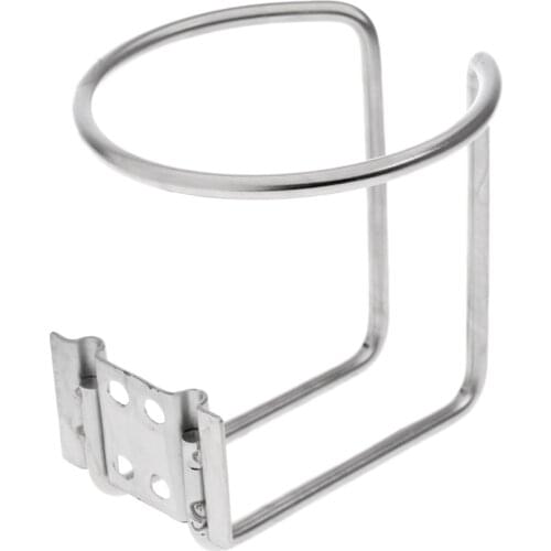 Stainless Steel Boat Cup Drink Holder for Marine Yacht Truck RV Car Trailer for Most Cans Mugs and Cups