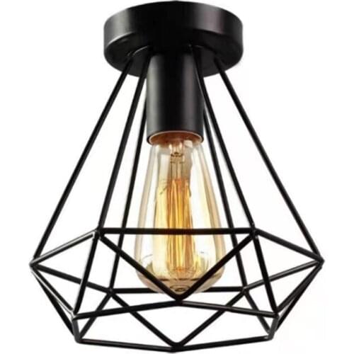 Ceiling Light Base E27 Dining Room Lamp Canteen Lamp Restaurant Lamp coffee Shop metal Iron Light Ceiling Light Industry Style