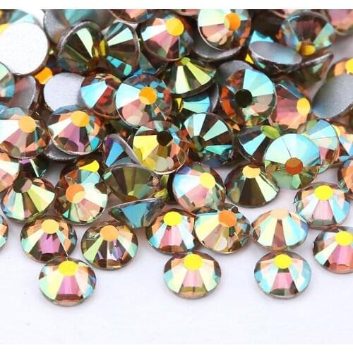 Swarovsky Multi-size Glass Nail Rhinestones For Nails Art Decorations Crystals Strass Charms Partition Mixed Size Rhinestone Set