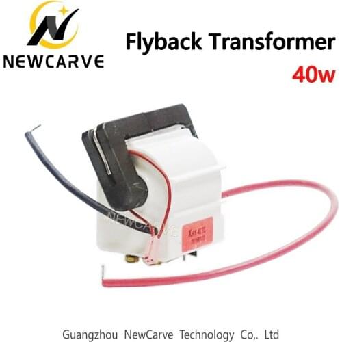 40w High Voltage Flyback Transformer For 40w CO2 Laser Power Supply Parts NEWCARVE