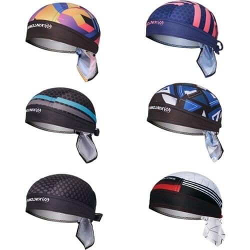 2020 New Style Breathable Hot Women Men Bike Hat Ciclismo Cycling Helmet Cap Bicycle Pirate Scarf Headband MTB Racing Headwear