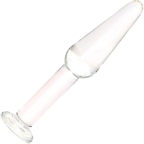 VATINE Butt Plug Prostate Massager Anal Sex Toys Glass Anal Plug Masturbation Erotic Toys Sex Toys for Men Women Dildo