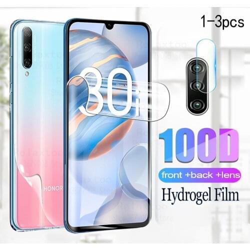 Honor 30i camera lens Hydrogel Film For huawei honor 30i Screen Protector protective On honor30i 30 i safty back Film Not Glass