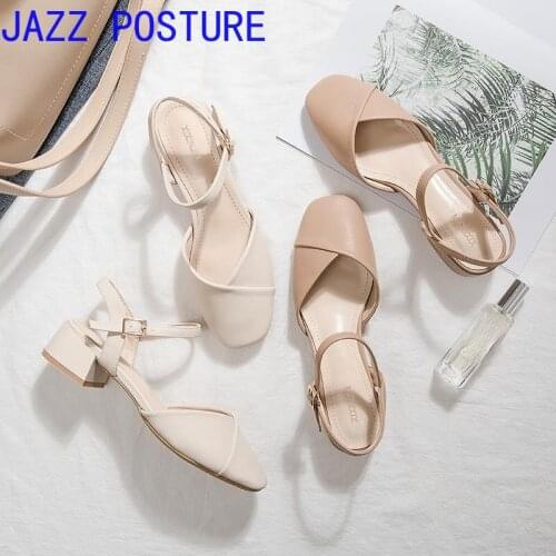 JAZZPOSTURE Women's Sandals