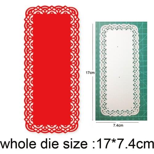 Metal cutting dies cut die mold Rectangle Background Frame decoration Scrapbook paper craft knife mould blade punch stencils