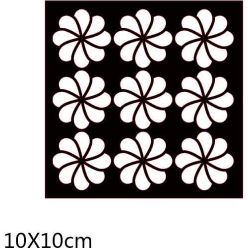 100*100mm CARD TEMPLATE New Metal Cutting Dies for decor card DIY Scrapbooking stencil Paper Album template Dies