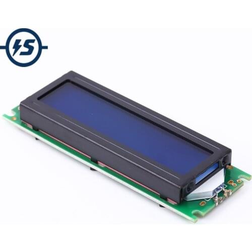 LCD1602 1602 Module Blue Backlight 16x2 Character LCD Display Module.1602 5V Blue Screen White Character for Arduino