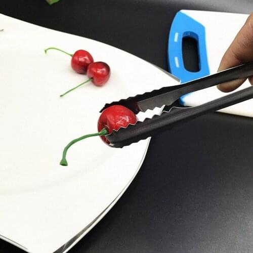 Stainless Steel Ice Clip BBQ Clamp Food Clip Bread Clip Kitchen Supplies Clip Hotel Supplies